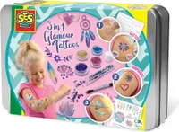 3-in-1-Tätowierungen GlamourJunior 4-teilig