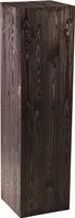 Holzblock 110x30x30cm - Holzständer Deko – Blumenständer Holz - Baumstamm Deko zum Haus – Holz Deko - Blumensäule Holz - Holzbox - Blumenhocker Holz