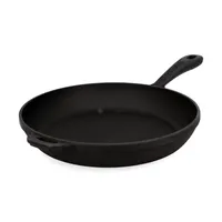 Maysternya | Gusseisenpfanne 22 cm - Schwarz - Robust, Hitzebeständig, Ideal für Eintöpfe