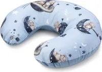 Astro Bear &Amp; Denim Velvet Stillkissen Mit Abnehmbarem Bezug