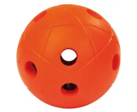 Betzold Sport, Glockenball, ø 14,6 cm, Orange, Hörball, Klangball für Sehbehinderte