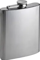Flachmann / aus Metall / 237ml Fassunsgsvermögen / mit Sicherheits-Drehverschluß
