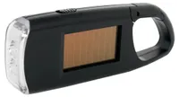 PowerPlus Viper - Solar 2 LED-Taschenlampe mit Karabiner