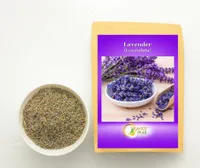 Lavendel, Lavendeltee, 100% Lavendelblüten getrocknet 100 g,