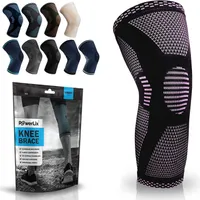 POWERLIX Kniebandage für Damen/Männer, Kompression Kniestütze für Meniskusriss, Arthritis, Linddert