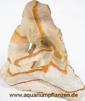 3 Flammensteine, mittlere Grösse, Dekostein, Aquarium