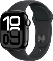 Apple Watch Series 10 42 mm Alu Jet Black Sport S/M