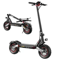 ISCOOTER E-Scooter 500W 10 Zoll mit Straßenzulassung & bis 100km Reichweite 48V/15.6AH Offroad Elektroscooter mit Blinker(EMark)& App