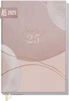 Business-Timer 2025 / 12 Monate / Soft Beige / Häfft-Verlag