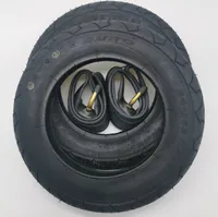 Duro 2x Reifen 10 Zoll 10x2 | 54-152 | + 2x AV90/45° Schlauch Ventil abgewinkelt Roller Kinderwagen Fahrrad Buggy Autoventil