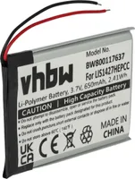 vhbw Akku Ersatz für Sony 1-756-920-21, 1-756-920-32, LIS1427HEPCC, 1-756-920-31 für Wireless Headset Kopfhörer (650 mAh, 3,7 V, Li-Polymer)