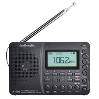 HRD-603 Tragbares Radio AM / FM / SW / BT / TF Taschenradio USB MP3 Digitalrekorder Unterstützung TF-Karte Bluetooth