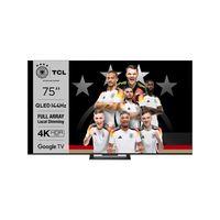 TCL QLED870 Series 75QLED870, 190,5 cm (75"), 3840 x 2160 Pixel, 4K Ultra HD, QLED, Smart-TV, Schwarz