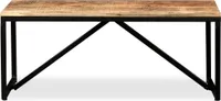 vidaXL Lavice z masivního mangového dřeva 110 x 35 x 45 cm