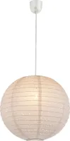 Lampenschirm - Weiß - perforiertes Papier - Ø 40 cm - ohne Pendelaufhängung