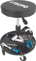 TECPO Werkstatt-Arbeitssitz mit 5 Rollen | Ø 360 mm