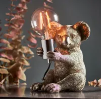 Tischleuchte Cosmo Koala | 1-flammig | 10W E27 | Polyresin/Metall