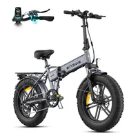 ENGWE E Bike, E-Bike Klapprad mit 20x4.0 Zoll Fette Reifen, 48V 13Ah Abnehmbarer Batterie, SHIMANO 7-Gang mit LCD-Display, bis zu 120km, EP-2