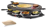 Princess 162700 Raclette 8 Oval Grill Party Multifunkčné grilovacie dosky