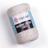 Yarn Art Macrame Bavlna Polyester 2 mm 205 m 724 Šňůra