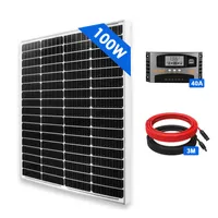 120W 12V Solarpanel Kit Solaranlage