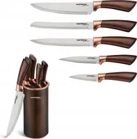 Küchenmesser Set 6-teiliges Messer Chef Messer Klinge Mit Messerblock