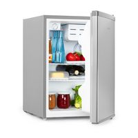 Klarstein Cool Kid Mini-Kühlschrank 66 Litermit 4-L-Gefrierfach  ,  42dB , Edelstahl gebürstet