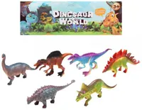 6teiliges Dinosaurier-Set