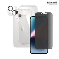 PanzerGlass™ 3-in-1 Privacy Protection Pack iPhone 14 Set (Mehrzahl: Sets)