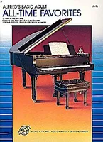 Alfred's Basic Adult Piano Course All-Time Favorites, Bk 1