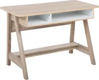 BELIANI Biurko jasne drewno 110 x 60 x 75 cm styl skandynawski