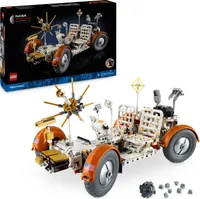 LEGO Technic NASA Apollo Lunar Roving Vehicle (LRV), Modell eines Mondrovers für Erwachsene, Raumfahrt-Sammlerstück für Wissenschaftsbegeisterte, Bauspielzeug, Raumfahrzeug-Modell 42182