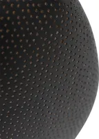 QAZQA - Orientalisch Orientalische Deckenlampe schwarz mit Gold I Messing 40 cm - Radiance I Wohnzimmer I Schlafzimmer - Stahl Rund - LED geeignet E27