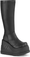 STOMP-200 Damen Boots von DemoniaCult, Schwarz , EU 41, US 11
