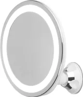 Adler AD 2168 LED make-up zväčšovacie zrkadlo do kúpeľne 24 LED otočné 360 prísavka