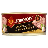 Sokołów Wołowina w Sosie Własnym 300 G