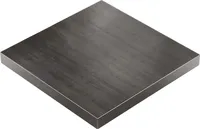 BRASIL | Gastro Tischplatte | B:T 70 x 70 cm | Wenge | Quadratisch | Gastro Tischplatte