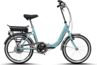 Elektro- Klapprad 20 Zoll le Balade, hellblau