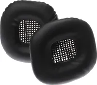 vhbw Ohrpolster kompatibel mit Marshall Major II Kopfhörer Headset, Weiches Material Schwarz