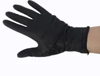 Nitril-Einweghandschuhe schwarz Größe L Spenderbox