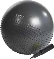 Masážní gymnastický míč HMS YB03N 75 cm černý