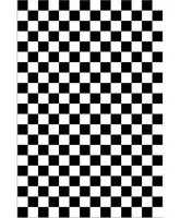 DAMIER Indoor-Teppich 120 x 180 cm – Schwarz
