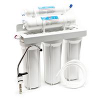 Naturewater NW-PR305 5stupňový filtr s vodovodním kohoutkem, 2,5m hadicí, krátkým trojcestným ventilem a kulovým kohoutem