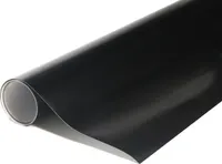błyszcząca metaliczna Czarna samoprzylepna folia wrap 152x200cm - wnętrze/zewnętrze