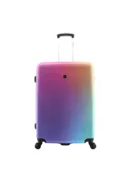 Saxoline Koffer Rainbow mit praktischem TSA-Schloss Bunt One Size