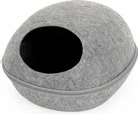 HooPet Katzenbett mit Kissen, Grau