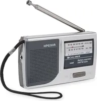 Prenosné batériové rádio Caliber - vreckové minirádio - AM/FM rádio s konektorom pre slúchadlá (HPG311R)