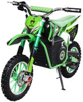 Kinder Mini Enduro Crossbike Viper Elektro 1000 Watt Motorcrossbike Pocketbike (Grün)