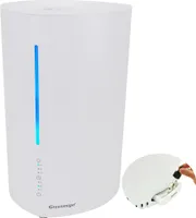 Greenmigo 3L Top Fill Luftbefeuchter,360°Drehbare Düse Cool Mist Humidifier,3 Nebelleistungsstufen,6H Timer,Nachtlicht,Raumluftbefeuchter Leise&Aroma Diffuser für Kinderzimmer Schlafzimmer Pflanzen