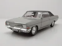 Opel Diplomat A V8 Coupe (1965) - Silber/Schwarz - WhiteBox 1:24